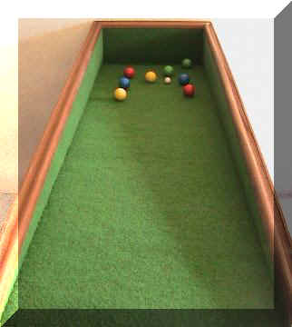 La pétanque de table